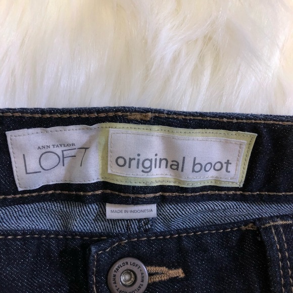 Ann Taylor Loft designer bootcut jeans size 8 - Picture 4 of 8